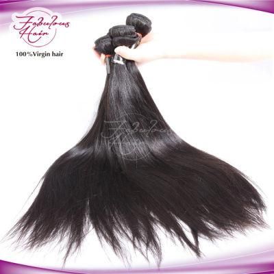 100% Human Hair Bundles Straight Malaysian Virgin Hair Weft