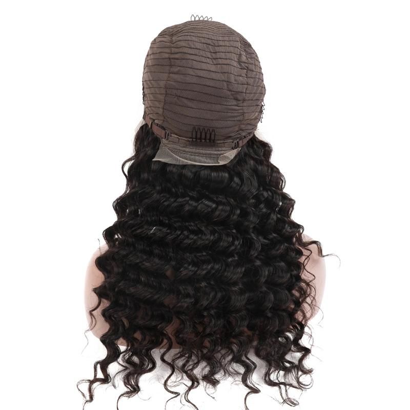 Wavy Curly Virgin Human Hair Lace Front Wigs