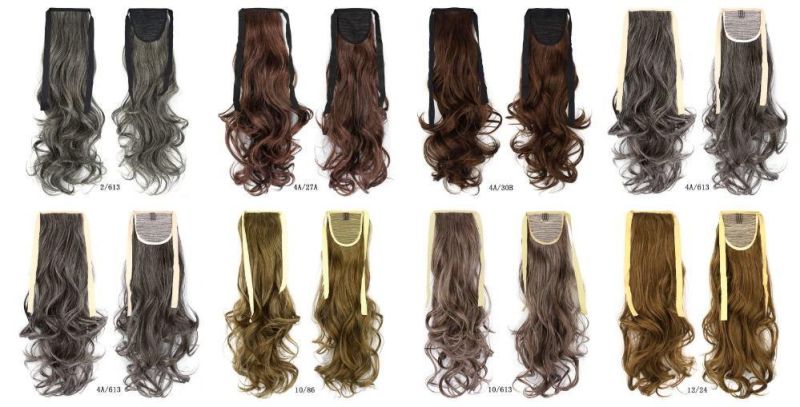 Wendyhair Ponytail Synthetic Extensions Drawstring Ponytail Long Hair