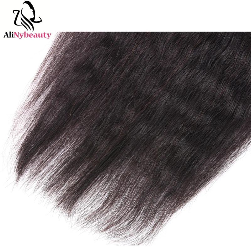 Alinybeauty Wholesale Indian Kinky Straight Virgin Hair Closure
