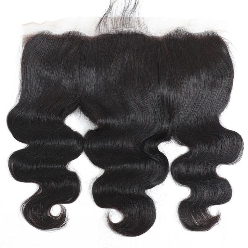 Brazilian Body Wave Lace Frontal with 13X4 Remy Human Hair Body Wave Frontal 13*4 Lace Frontal Closure with Baby Hair