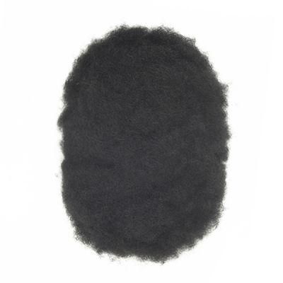 French Lace with PU Sides Stock Afro Curly Toupee for Black Men at Newtimeshair