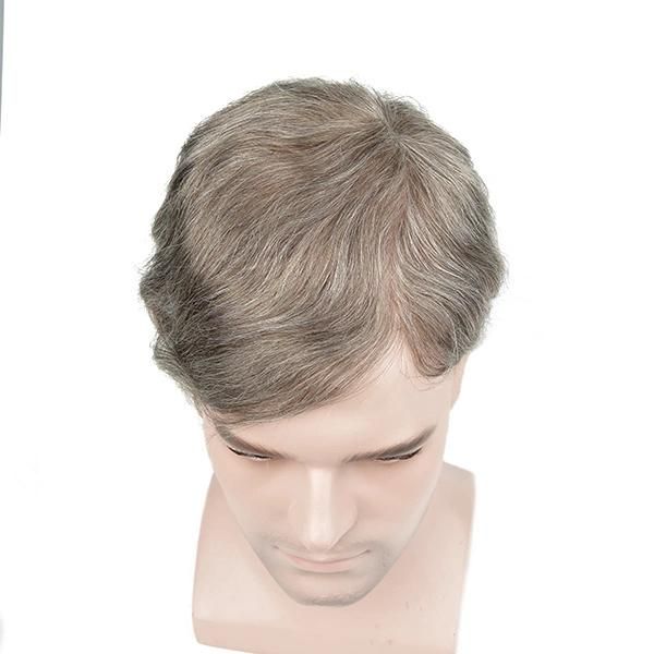 Injected Lace with Injected Skin Parting Realistic Toupee for Men