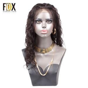 Raw Human Virgin Cuticle Aligned Brazilian Hair Half Lace Wig
