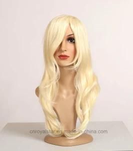 Longcurly Wig Female Cosplay Anime Golden Hair Wig