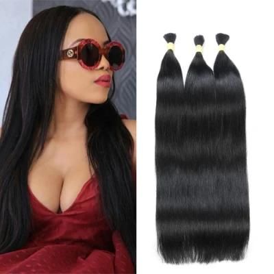 100% Brazilian Human Hair Exyension Remy Bulk Hair Silky Stright