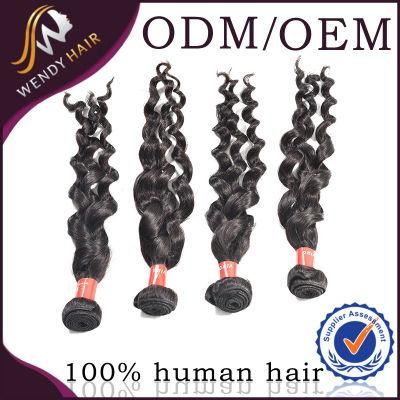 Natural Color Virgin Peruvian French Curl Hair