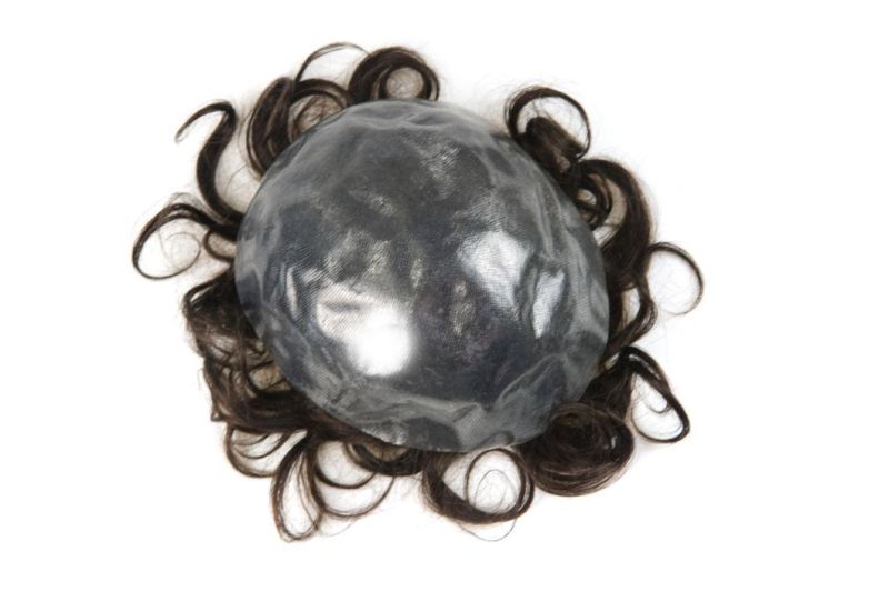 Brazilian Virgin Hair Human Hair Wig Wholesale 7*10 Men Toupee