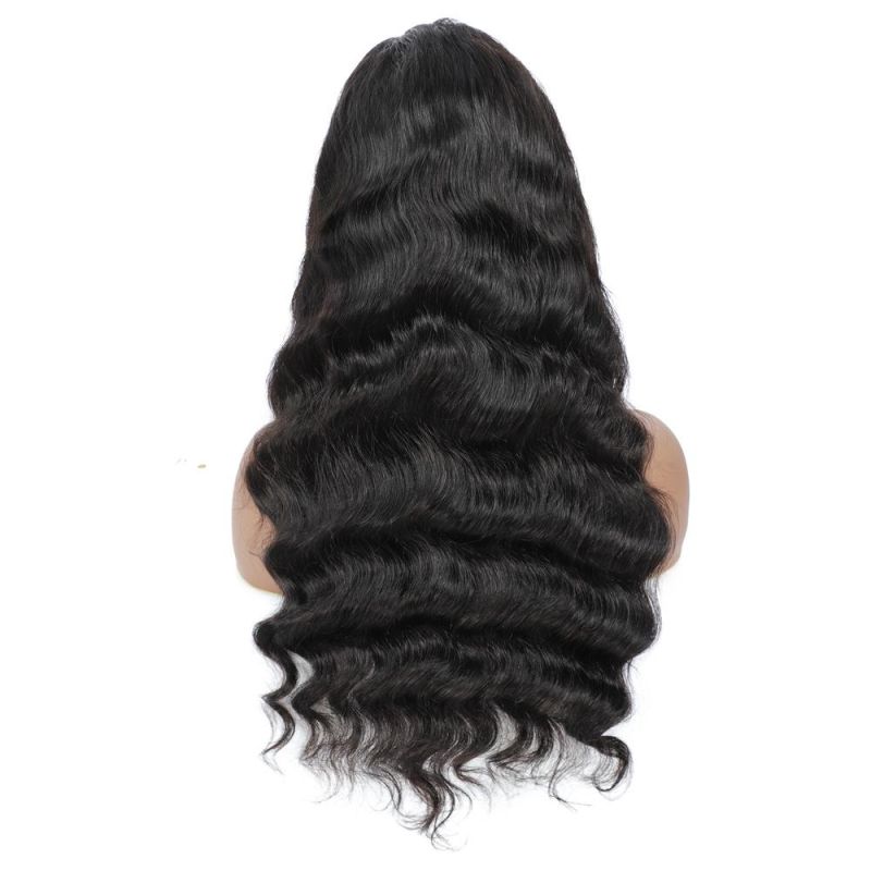 Kbeth Best Quality Full Machine Made Loose Wave Front Wig 180 Density Capless Human Hair Wig Real Brazilian Virgin Hair Lace Frontal Wholesale