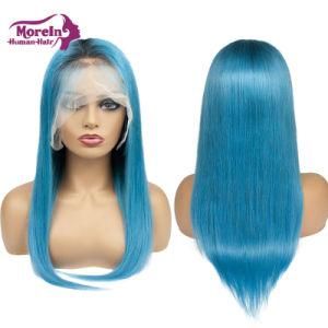 Double Color Human Hair Raw Cuticle Aligned Hair Virgin Human Full Lace Wig