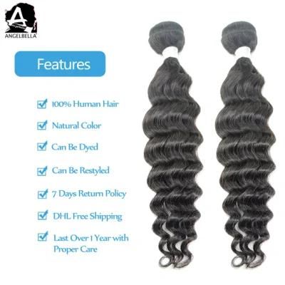 Angelbella Cheap Price 100% Raw Brazilian Remy Hair Cuticle Aligned Human Hair Weaving