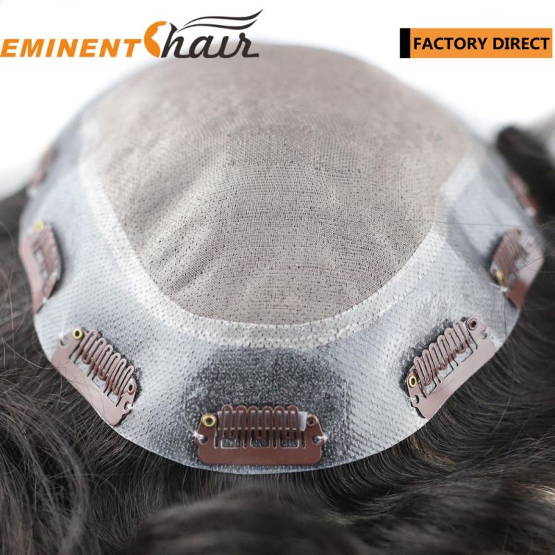 Toupee Manufacturer Natural Hairline Lace Front Toupee Hairpiece