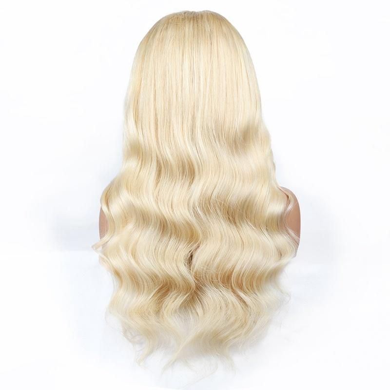 Factory Wholesale High Quality Brazil Human Hair 613# Wig 150% 13*4 Remy Hair Wig