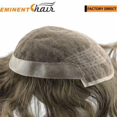 Hair Factory Direct Human Hair Lace Front Men Hair Wig