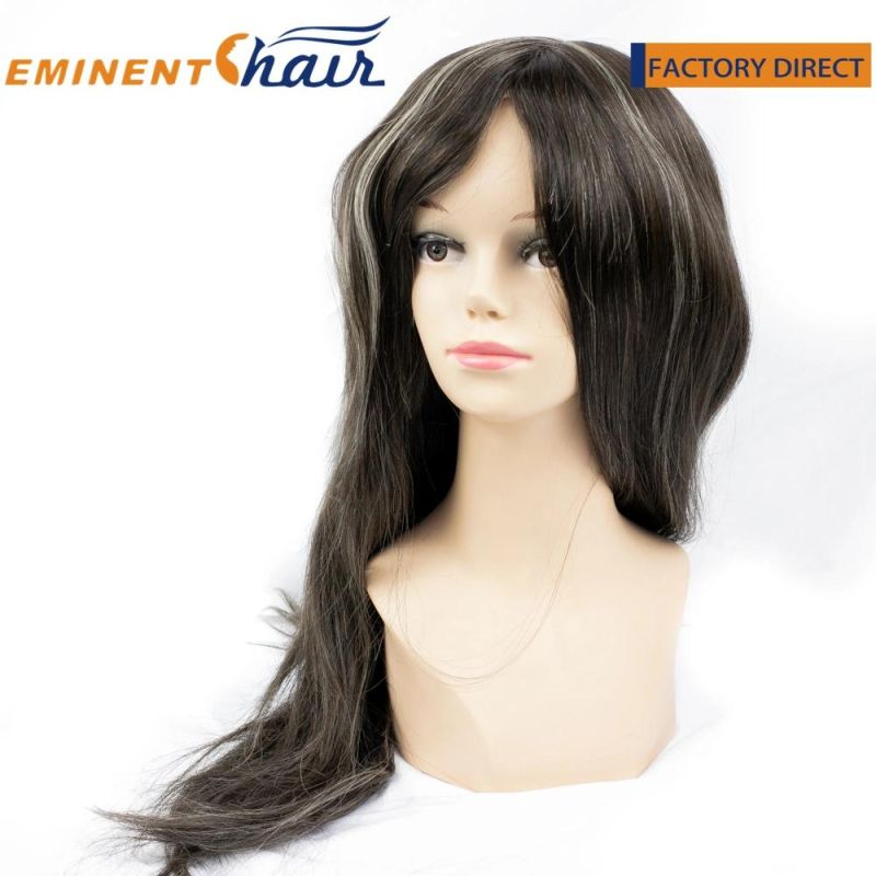 Custom Mono with Lace Front Full Wig for Women