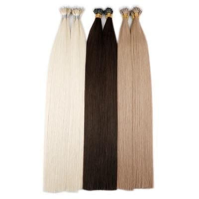 2021 China Hair Factory Nano Hair Products, Customised Unprocessed Tangling Free Remi Russian Nano Hair Extensions.