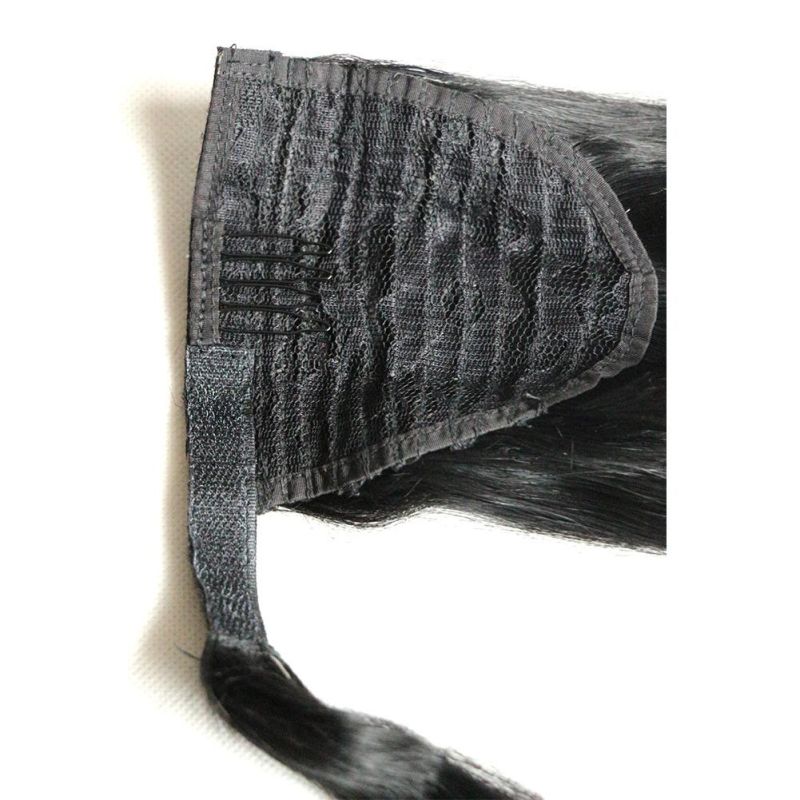 100% Human Hair Extension Natural Human Hair Ponytail