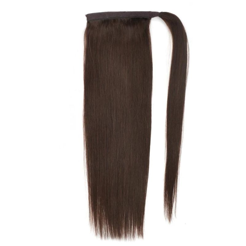 Brazilian Natural Straight 100% Human Hair Ponytail