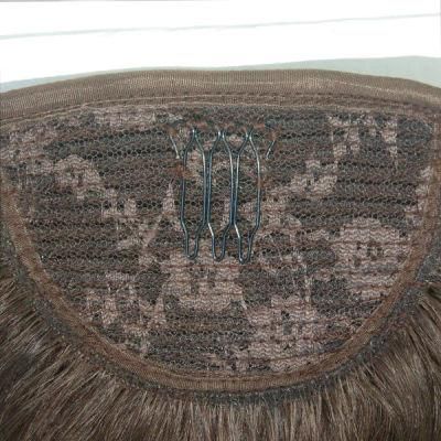 Human Hair Machine Made Hairpiece
