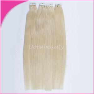 Brazilian White Virgin Hair Weft PU Skin Hair Extension