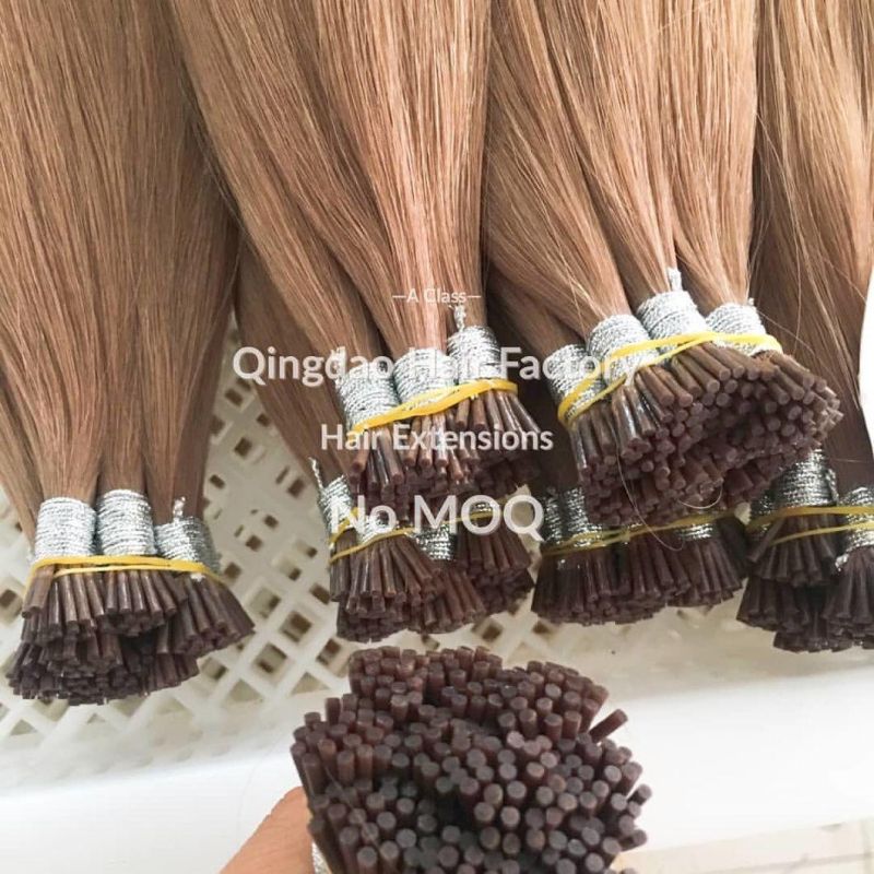 100% Virgin Remy Brazilian Pre-Bonded I-Tip Hair Extensions