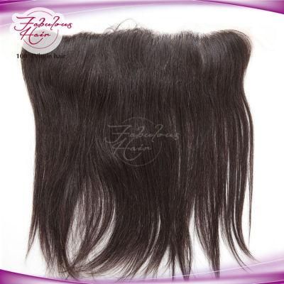 Human Hair 20 Inch Cheap Black Straight Lace Frontals 13X4