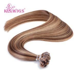 Top Quality Keratin U Nail Tip Pre Bonded Remy Human Hair Extension