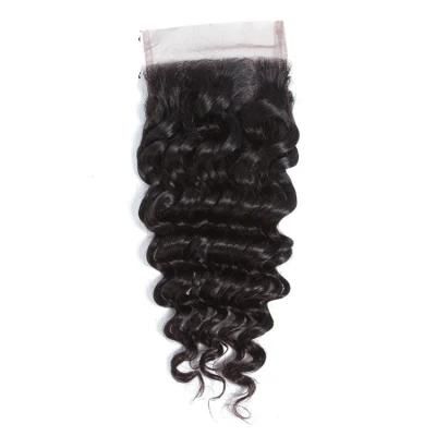 Kbeth Raw Mink Brazilian Extension Human Weave with Closure Deep Wave Virgin Hair Frontal Closure Human Hairhot Sale Products