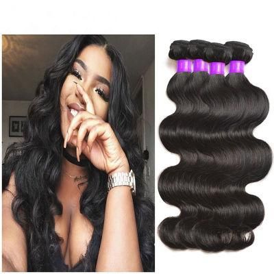 Body Wave 100% Human Hair Extension Natural Black Hair Weft