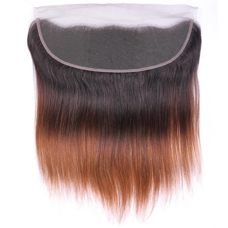 Human Hair Closure Deep Wave Closure Lace Frontal Closure 13*4