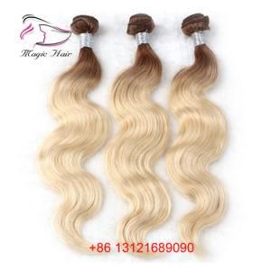 1/3/4 PC Two Tone T8/613 Blonde Brazilian Human Hair Weft Body Wave Remy Hair