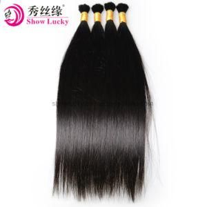 Unprocessed Long Life Virgin Silky Straight 100% Chinese Remy Human Hair Natural Bulk for Braiding