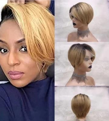 P4/27 Omber 100% Human Hair High Light 13*4 Lace Front Wig for Black Women