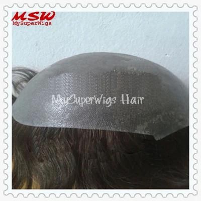 2022 Injection Hair Clear Thin Poly Base Toupee