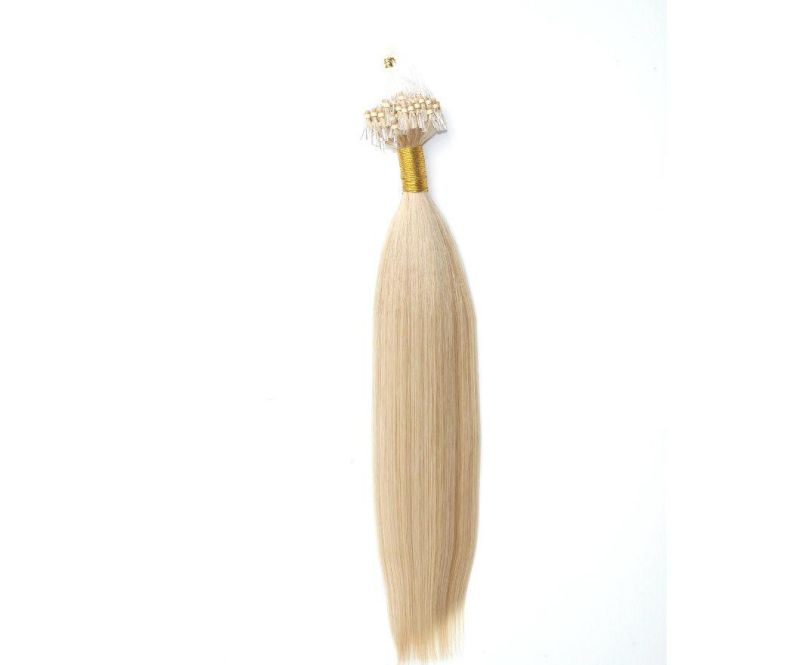 Stock Immediate Shipment Keratin Micro-Loop Brazilian Virgin Hair Extension