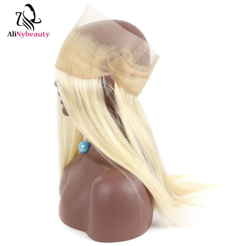 Wholesale Cheap Price Virgin Brazilian Hair Straight 360 Lace Frontal