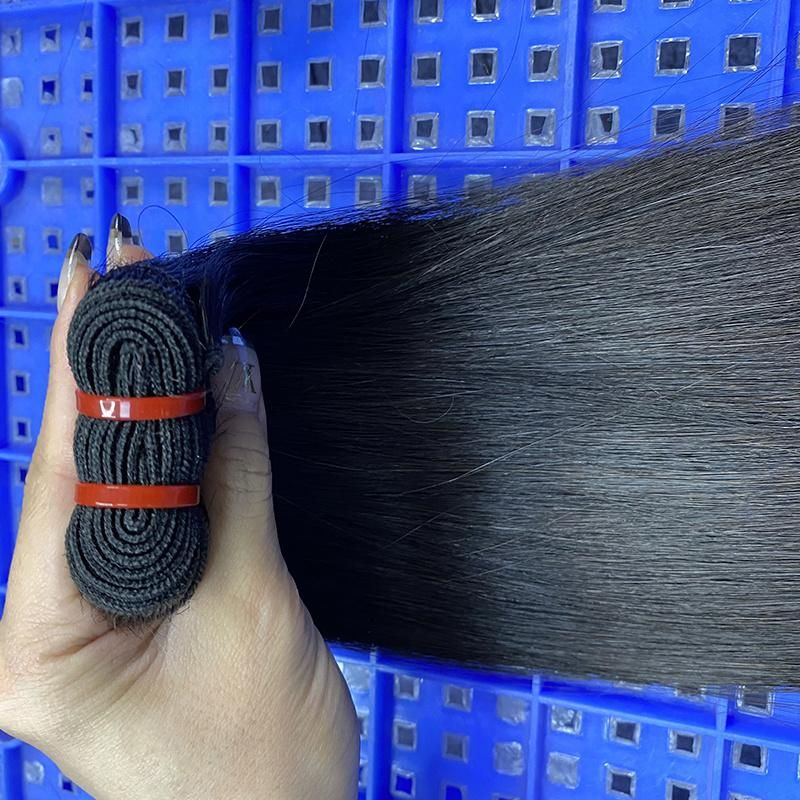 Wholesale Best 100% Density Straight Original Donor Pure Virgin Hair Black Natural Human Hair Brazilian Hair