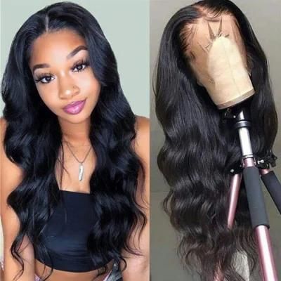 12A Grade HD Lace Front Wig 40 Inch 180% Density Water Wave Wig Human Hair