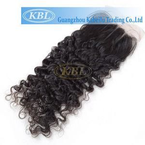 Three Way Part Brazilian Curly Lace Closure