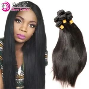 Factory Price Natural Black Silk Straight 100% Brazilian Human Hair Extension