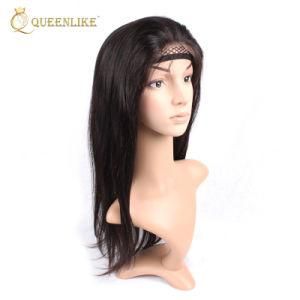 Good Quality Natural Black Remy Indian Human Hair Wig