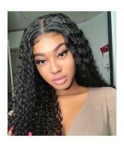 Swiss Transparant HD Lace Wig Deep Curly 150% 13X6 Lace Frontal Wig