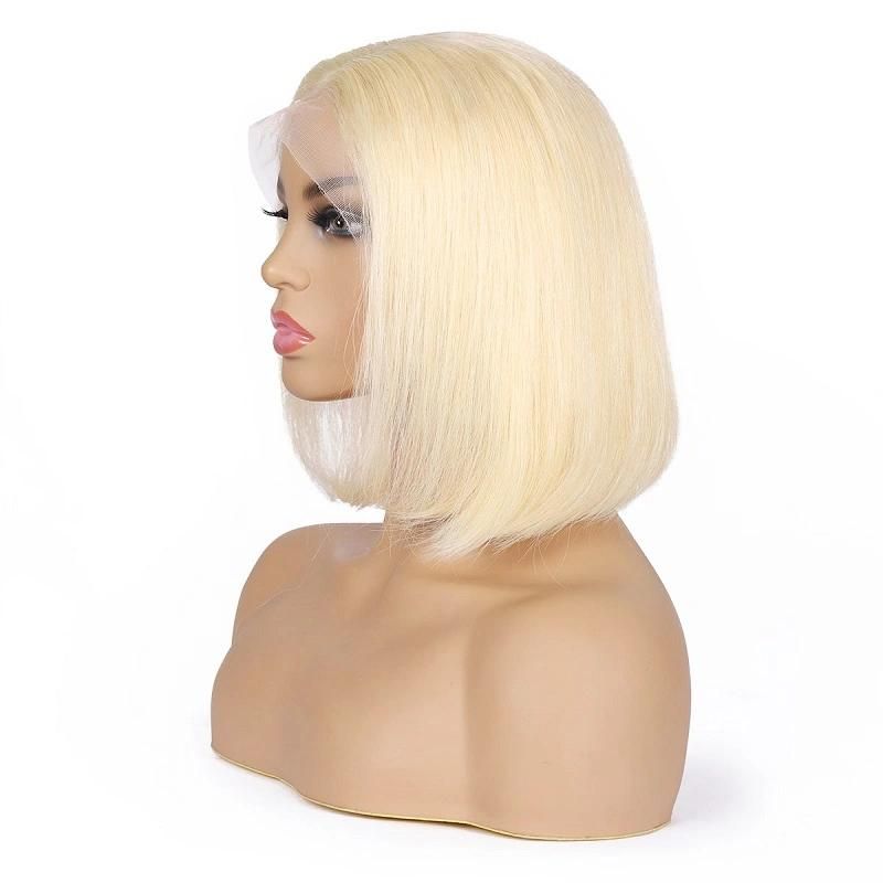 Wholesale 613# Bob Human Hair Wig Kakiifashion Hair Factory