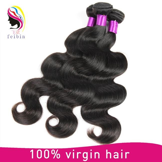 Body Wave Brazilian Virgin Remy Human Hair Weave with Frontal