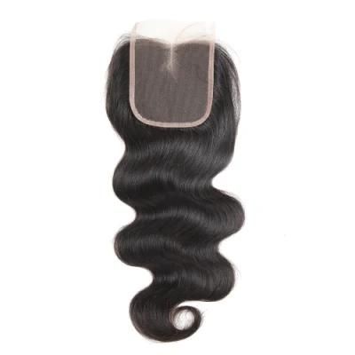 Kbeth Body Wave 4*4 Transparent Lace 14 Inch Closure Cheap Price Femme Human Hair Toupees From China Xuchang Factory Wholesale