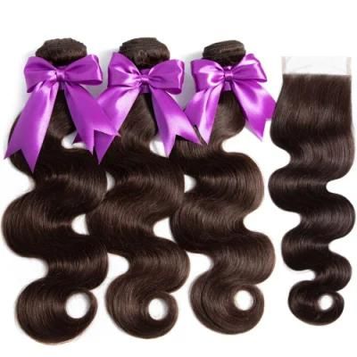 Body Wave Hair Bundles Brazilian Hair Weave Bundles Natural Color Human Hair Bundles 100% Non Remy Hair Extensions