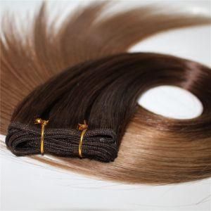2019 New Design European Best Quality Virgin Human Weft Double Drawn Russian Remy Hair Extensions