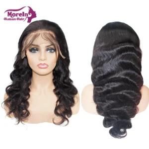 Cheap Raw Cambodian Hair Unprocessed Body Wave Lace Front 13*6 Human Hair Wig