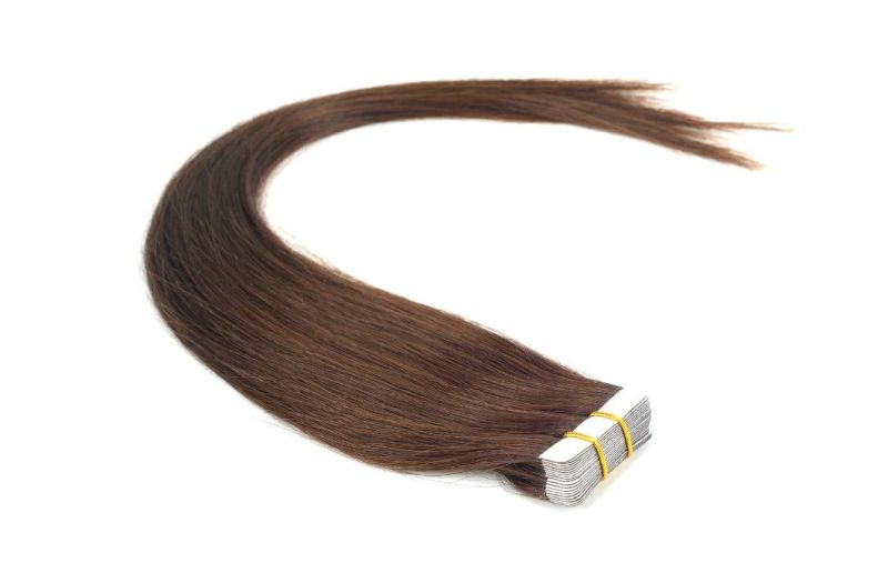 Stock Immediate Shipment Tape Remy Human Hair Extension