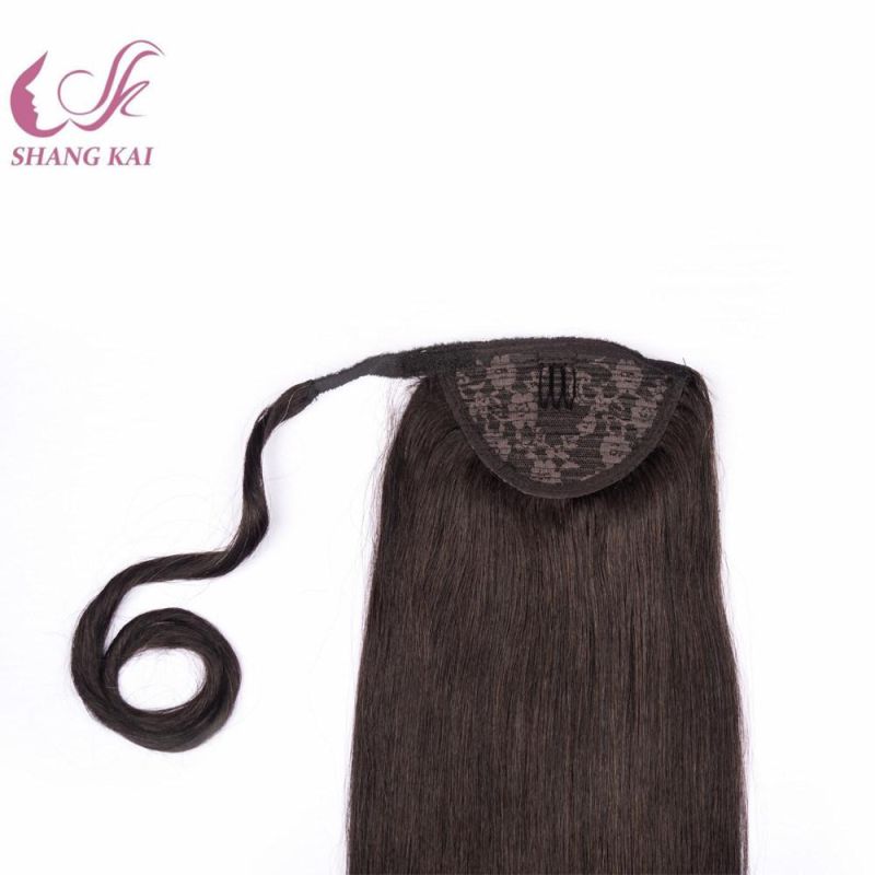 Ponytail Hair European Human Hair Ponytail Hair Extension